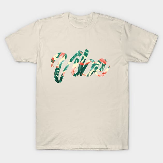 Tropic Vibes T-Shirt by finkgraphics